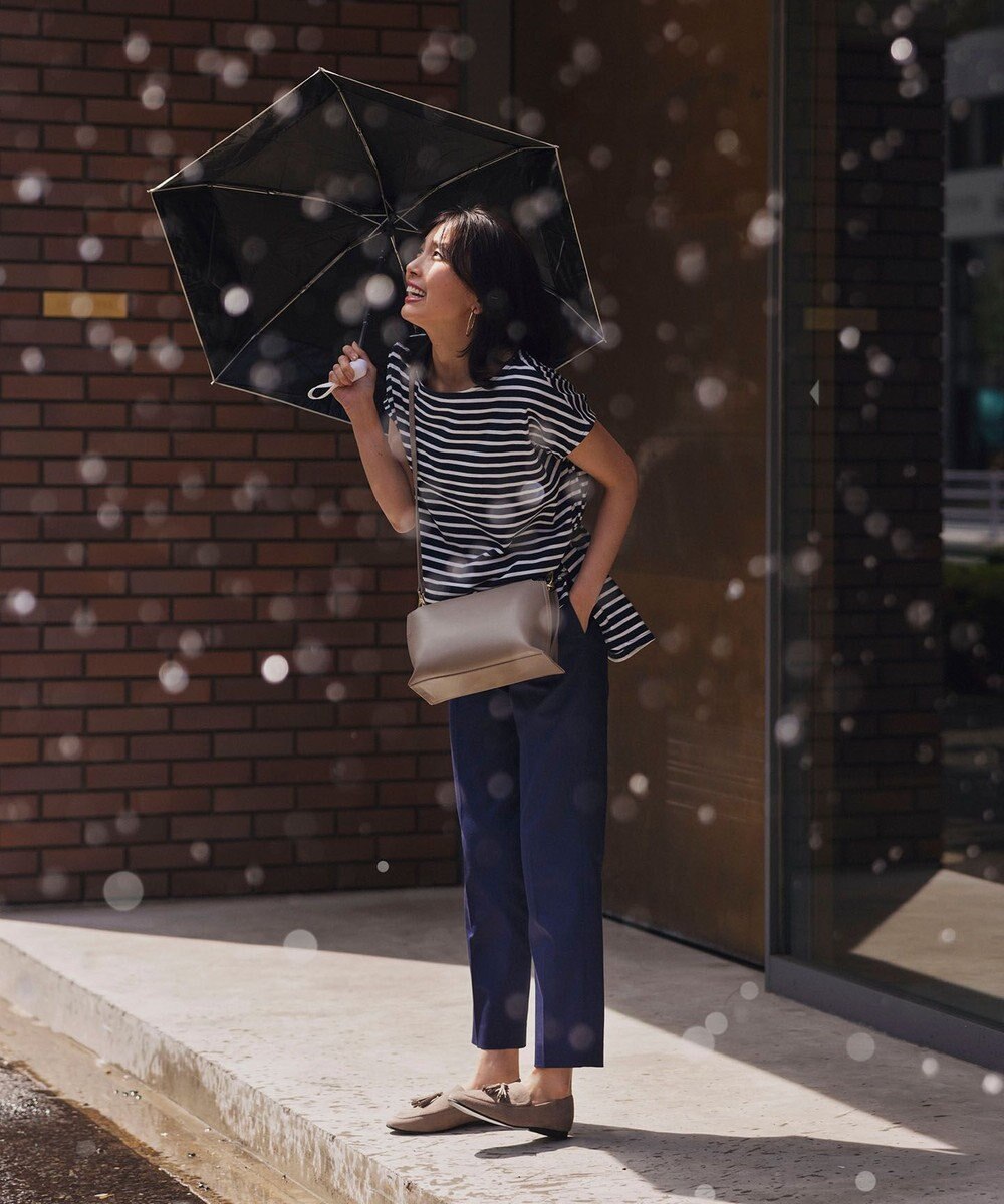 自由区 【接触冷感・撥水防汚加工】COOLMAX テーパードパンツ 