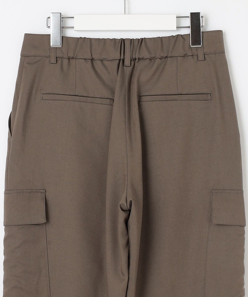 J.PRESS LADIES L 【洗える】ツイルライトストレッチ テーパード カーゴ パンツ 