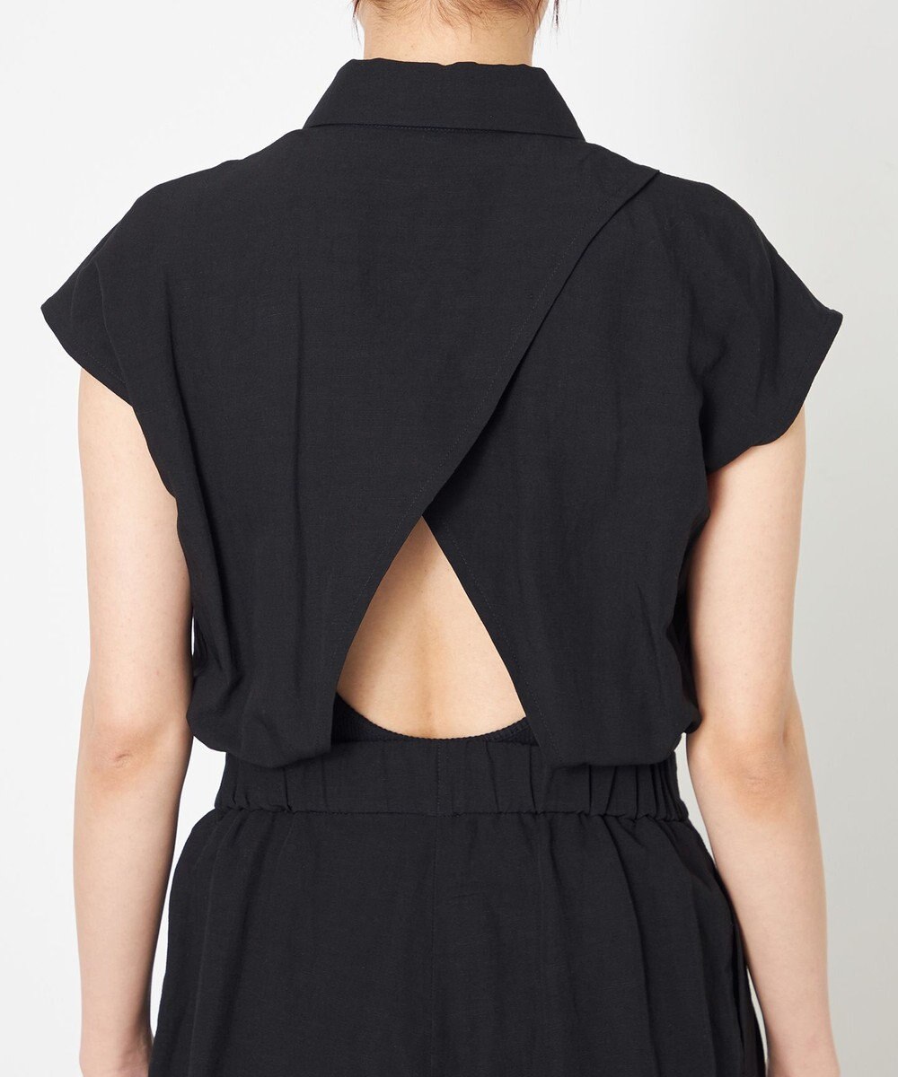 NAVE 【Nave】ヴィスコースリネン ジャンプスーツ 