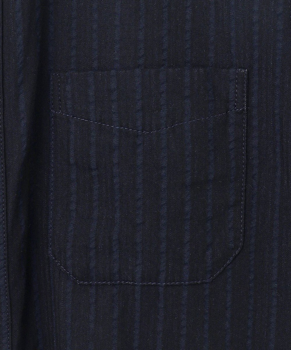 JOSEPH ABBOUD 【キングサイズ・オーガニックコットン/サスティナブル】JOE COTTON プリッセリバー リバーシブル シャツ 