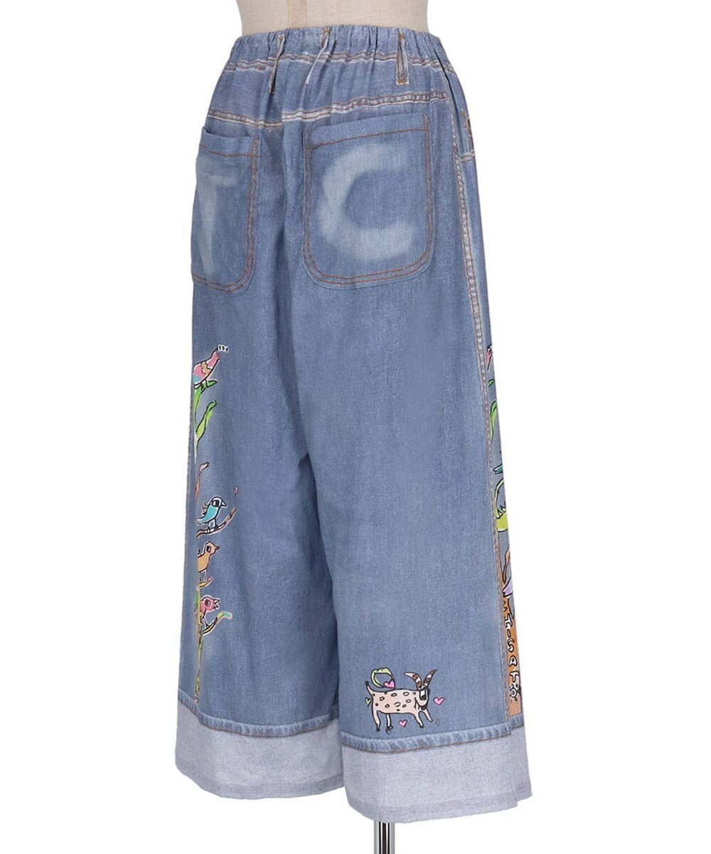 tsumori chisato SLEEP ツモリチサト ボトムス 綿100%(本体) 楊柳素材 8分丈 レディース UOT215 /ワコール 