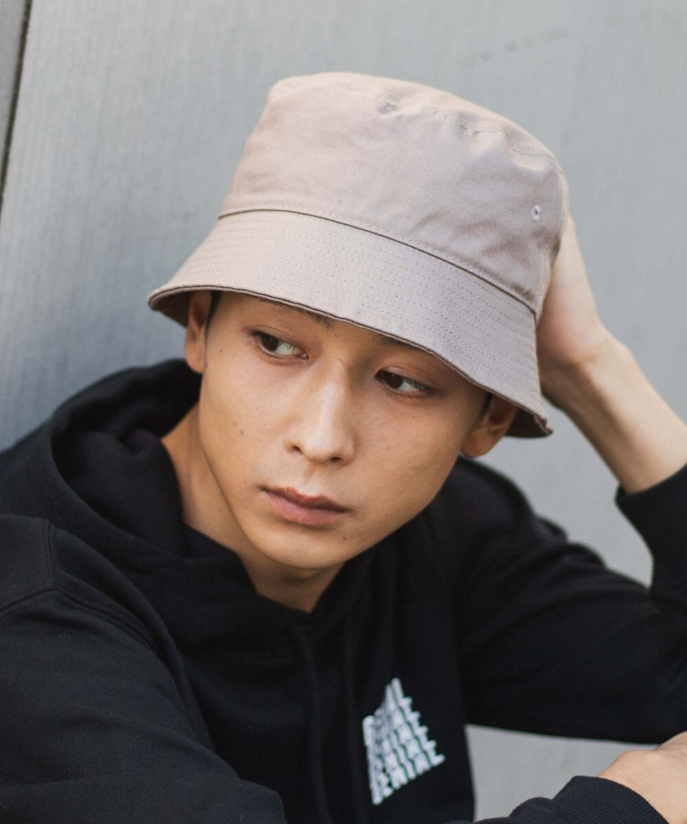 WEGO 【ユニセックス着用ITEM】プレーンバケットハット 