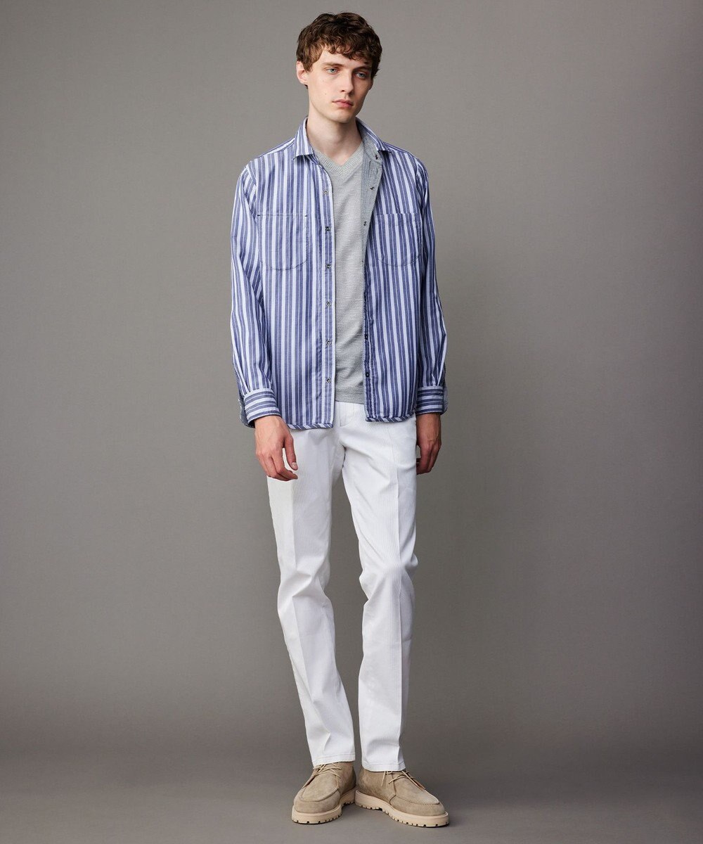 JOSEPH ABBOUD 【キングサイズ・2WAY】リバーシブル シャツ 