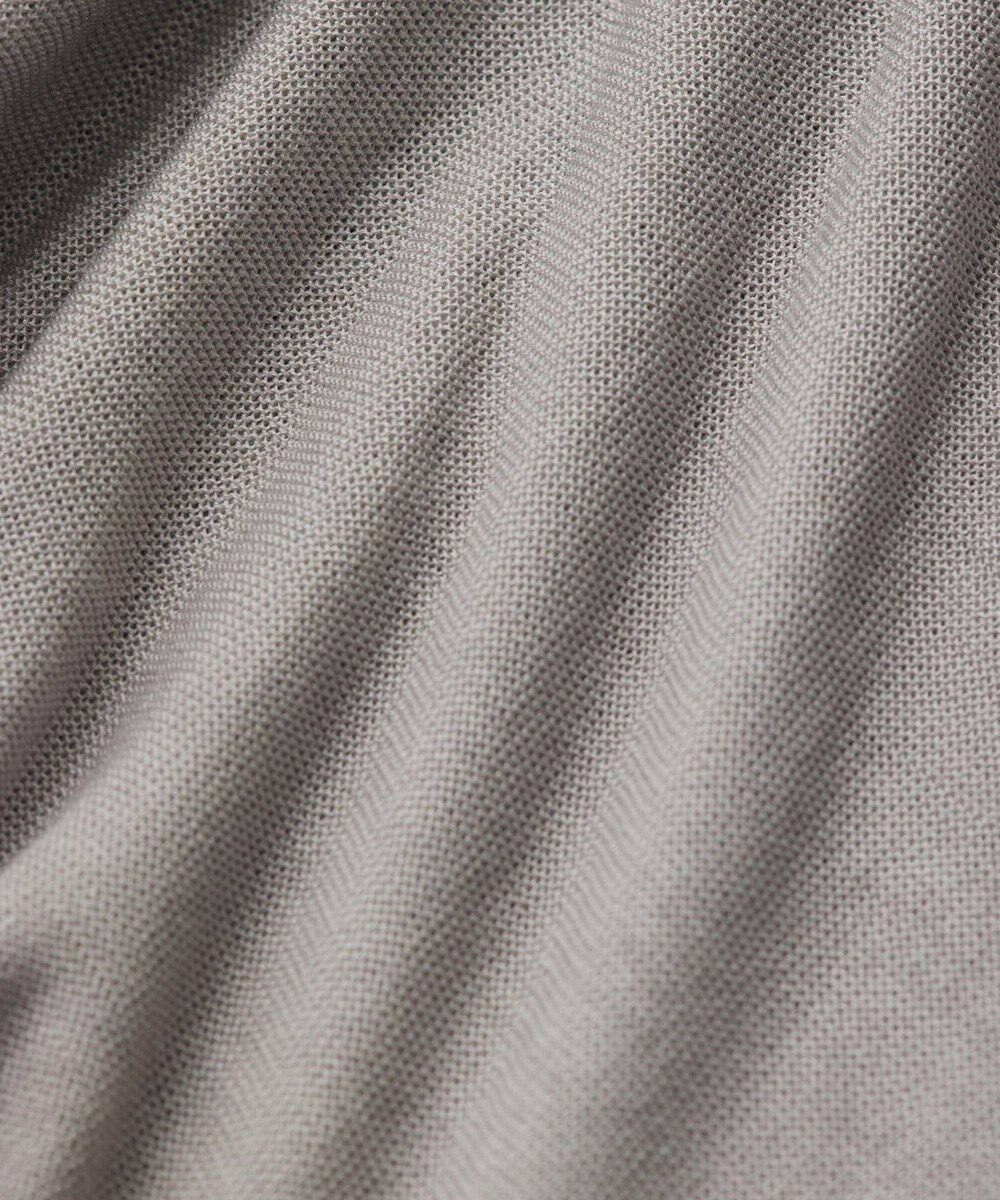 TOQUE 〈大草直子さんアドバイザー〉シルク×コットンニットショートカーディガン 