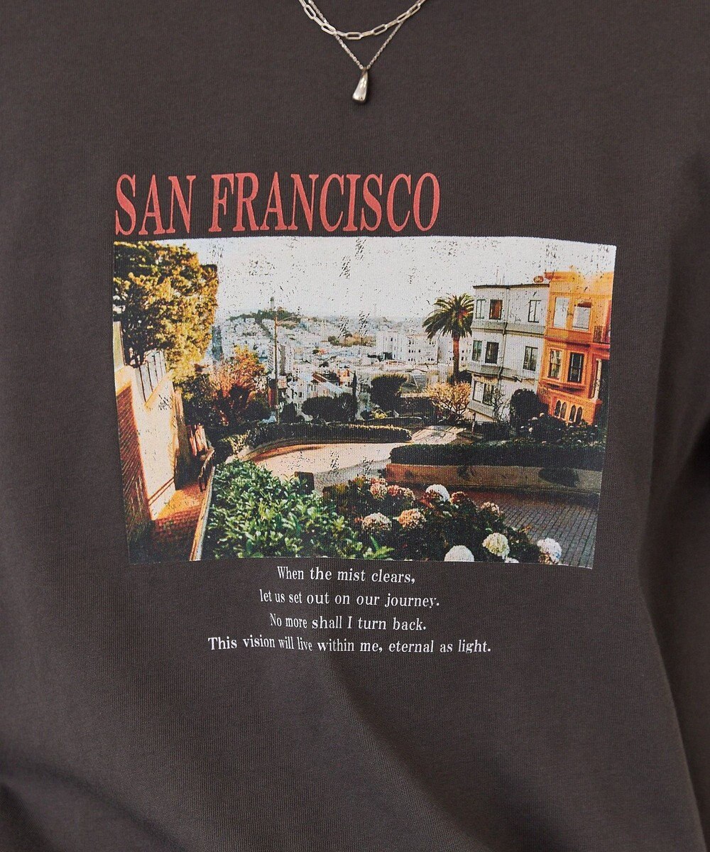 AMERICAN HOLIC SANFRANCISCO ロゴ＆フォトTシャツ 