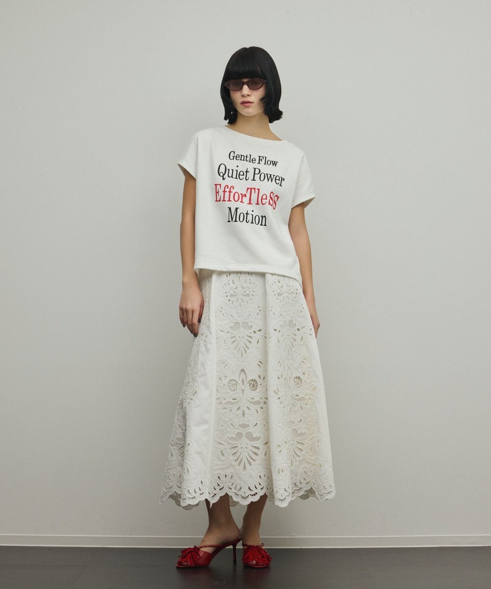 GRACE CONTINENTAL ルーズロゴTシャツ 