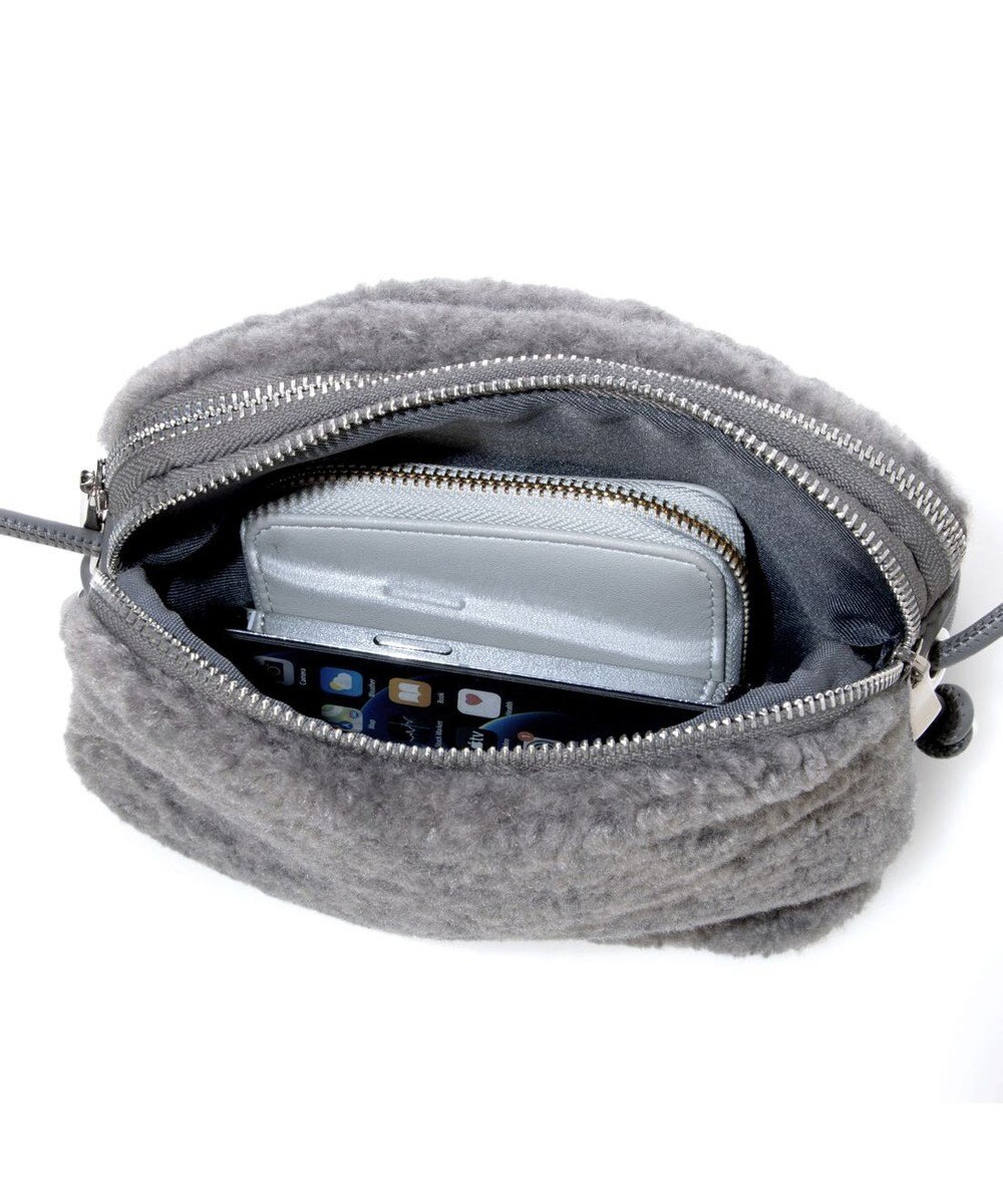 UNBILLION カシュカシュ cachecache / フェイクボアミニショルダー 