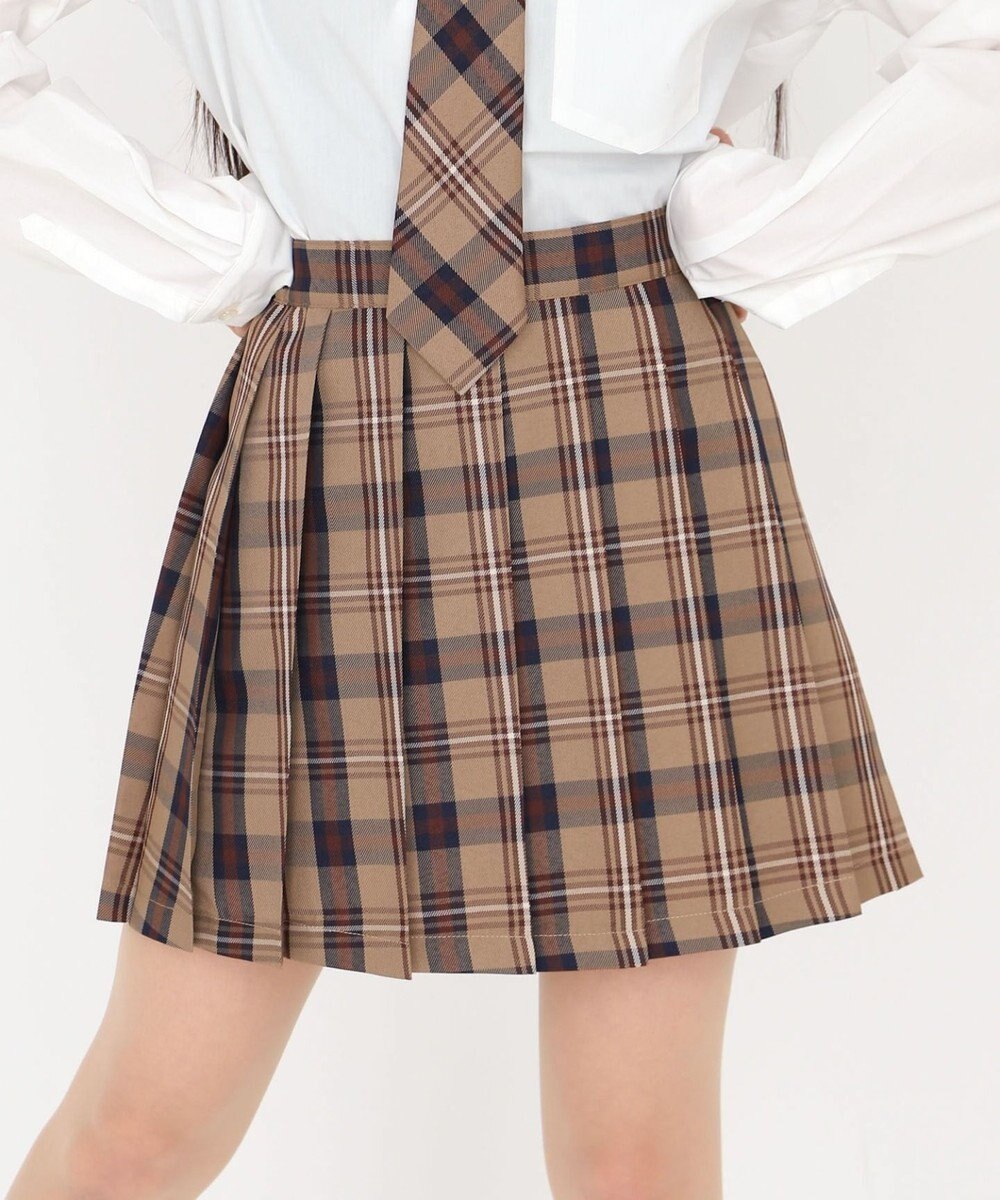 WEGO 【SCHOOLITEM/SMLサイズ展開】スクールプリーツスカート 