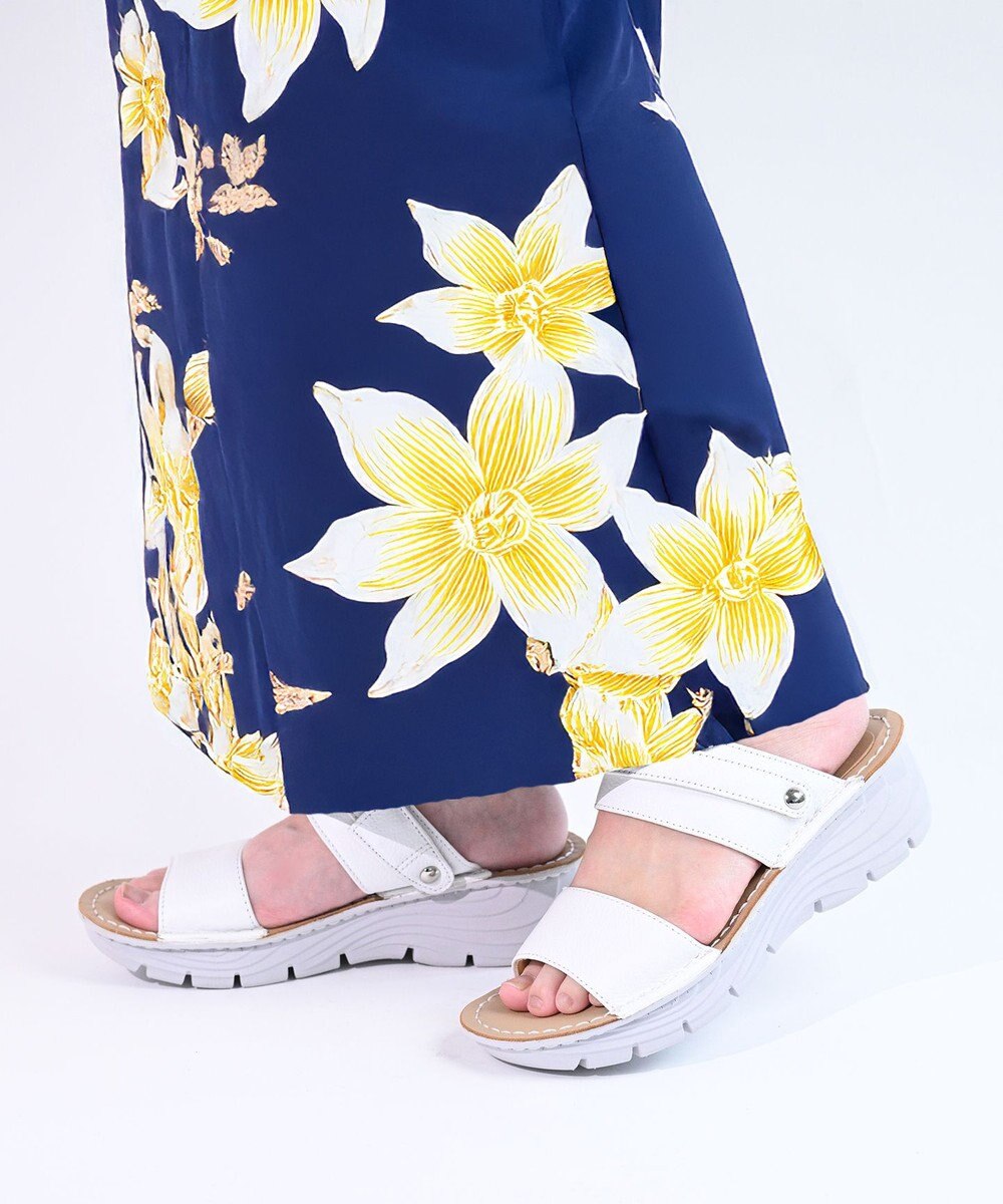 Pointer 本革 超軽量2WAY ツーバンドサンダル 