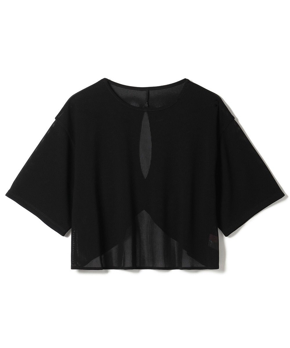 Chacott Chacott BALANCE シアーリブバックシャンTシャツ 