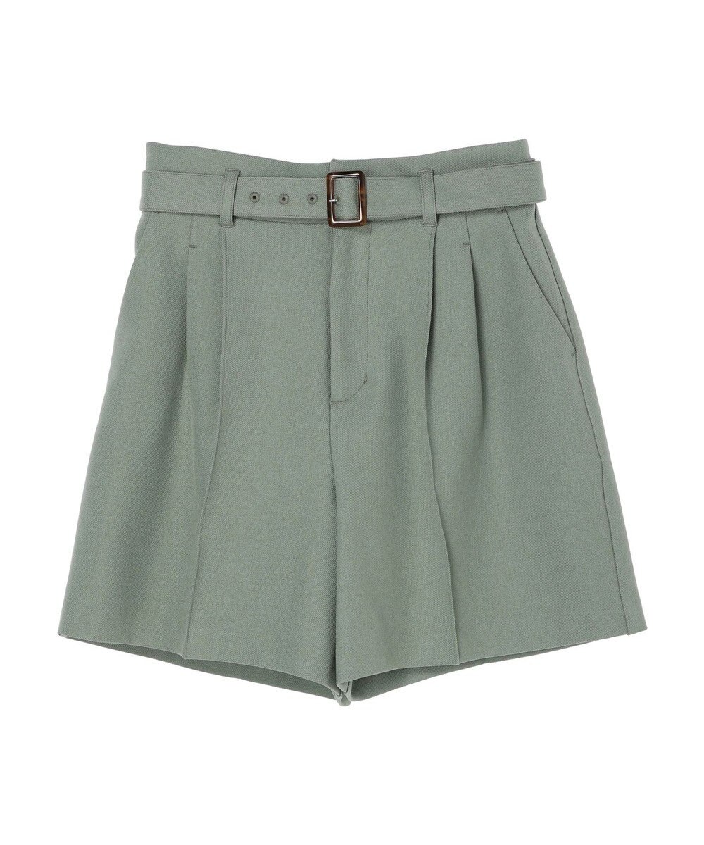 earth music&ecology ベルト付きショートパンツ 