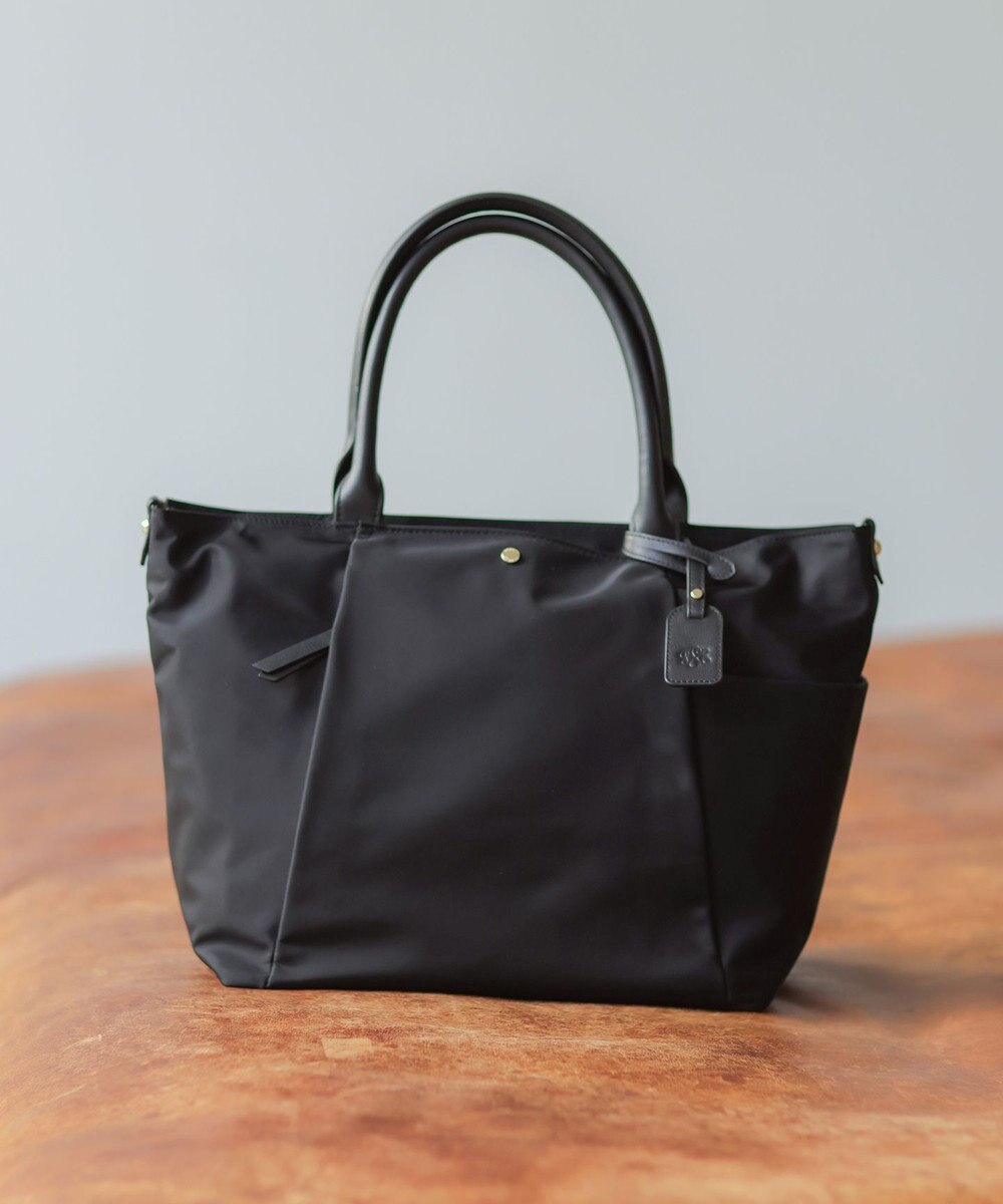 J.PRESS LADIES 【A4サイズ収納可】 ナイロン トート バッグ 