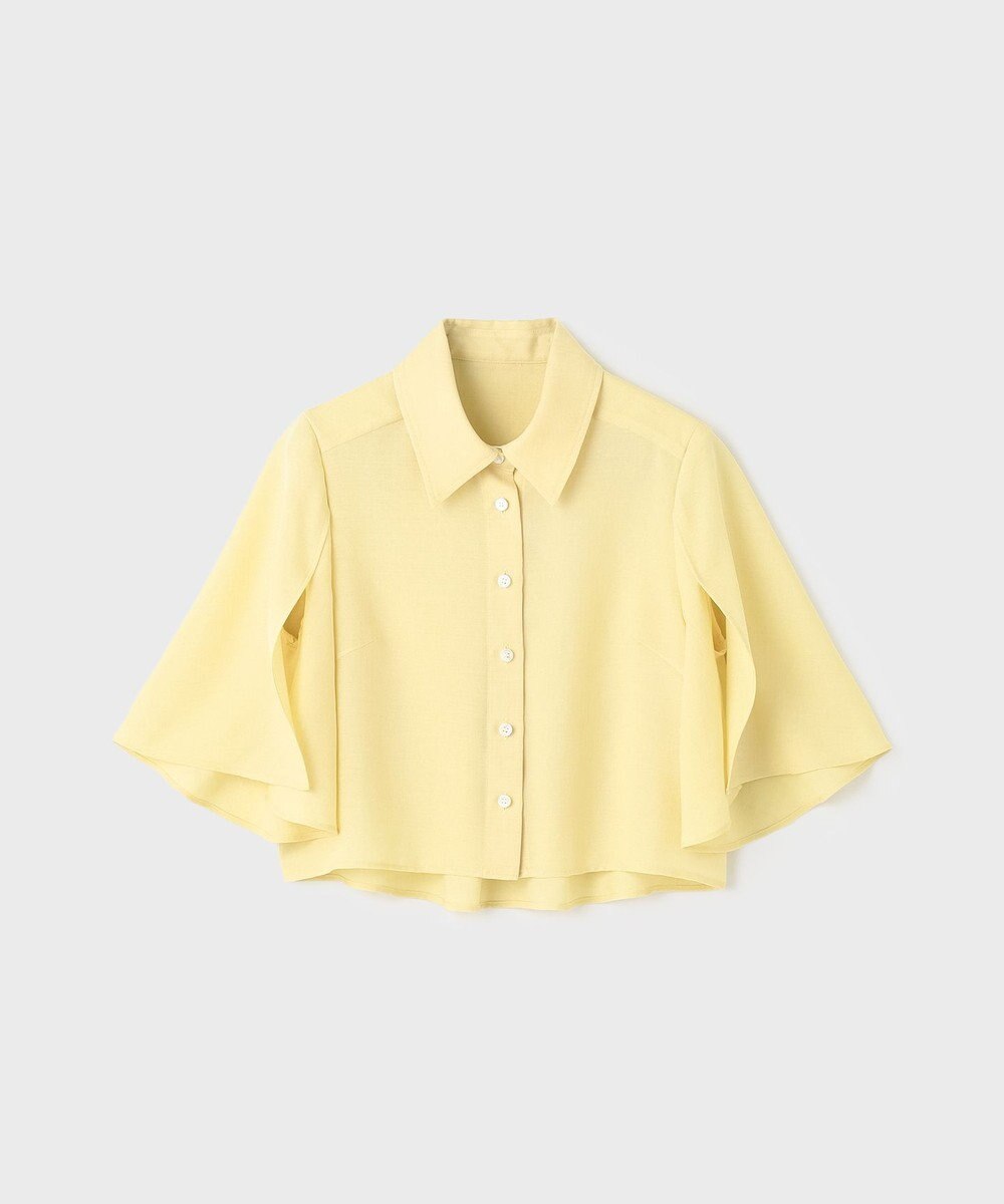 GRACE CONTINENTAL フレアスリーブシャツ 