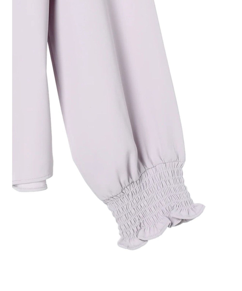 earth music&ecology シャーリングブラウス 