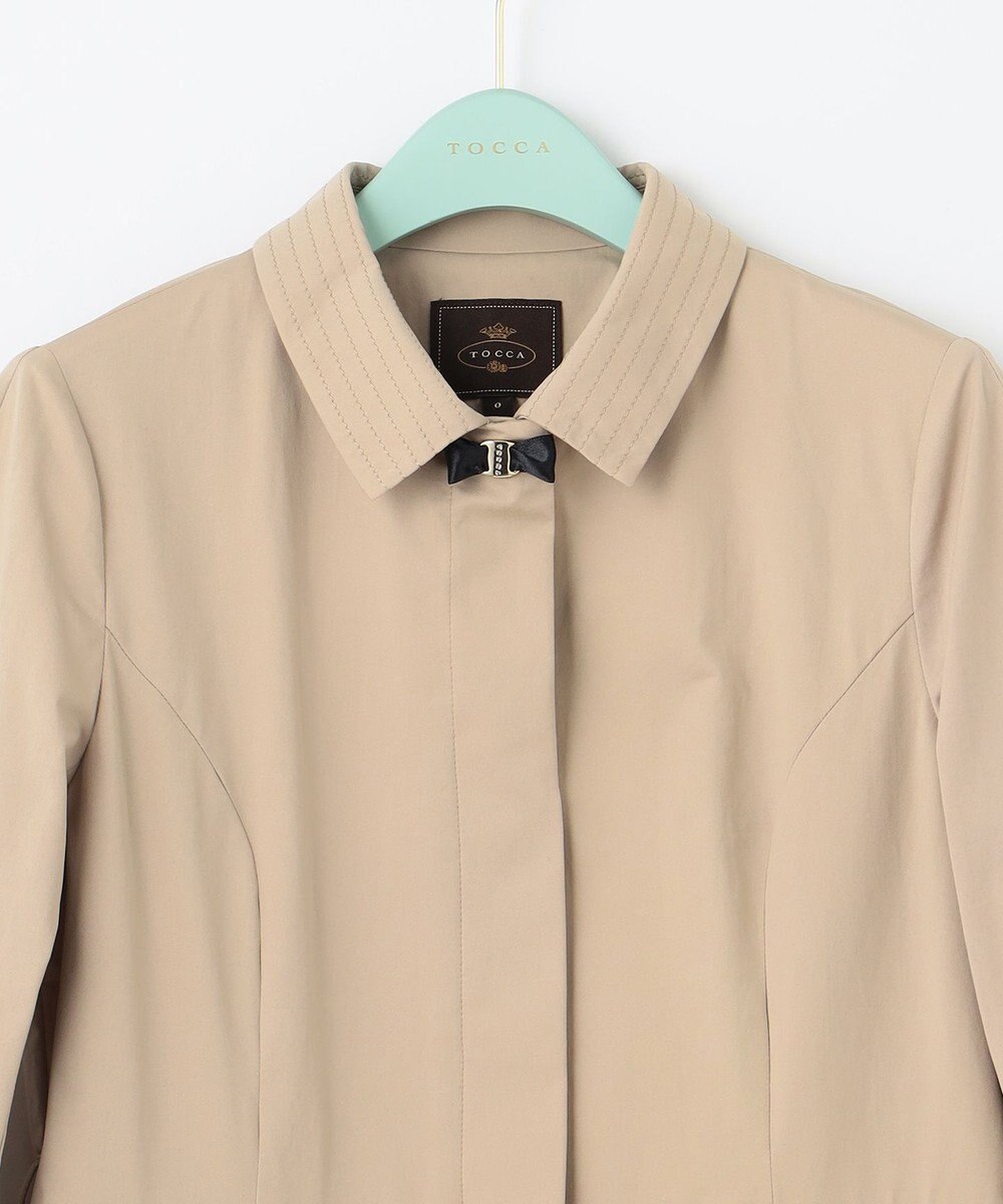 TOCCA 【洗える】TORCH 襟付きコート 
