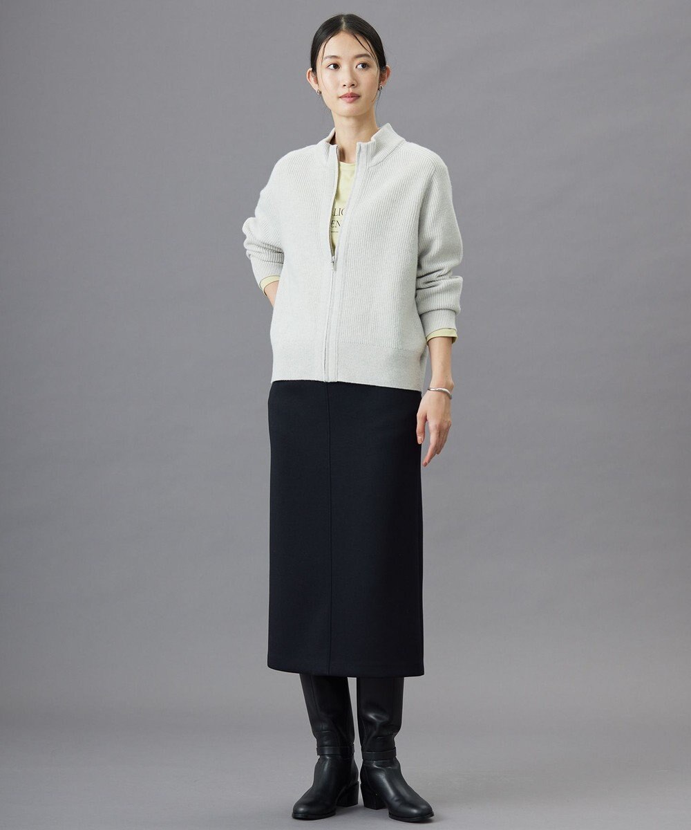 J.PRESS LADIES L 【WEB限定カラーあり・洗える】ダンボール ナロー スカート 