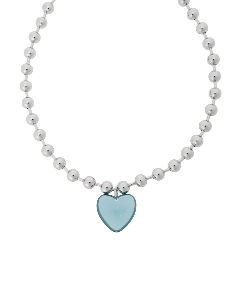 Green Parks ・ＨＡＬＦ　ＴＩＭＥ　クリアハートチェーンネックレス 