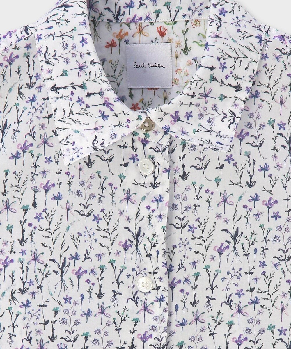 Paul Smith Water Colour Floral 半袖シャツ 