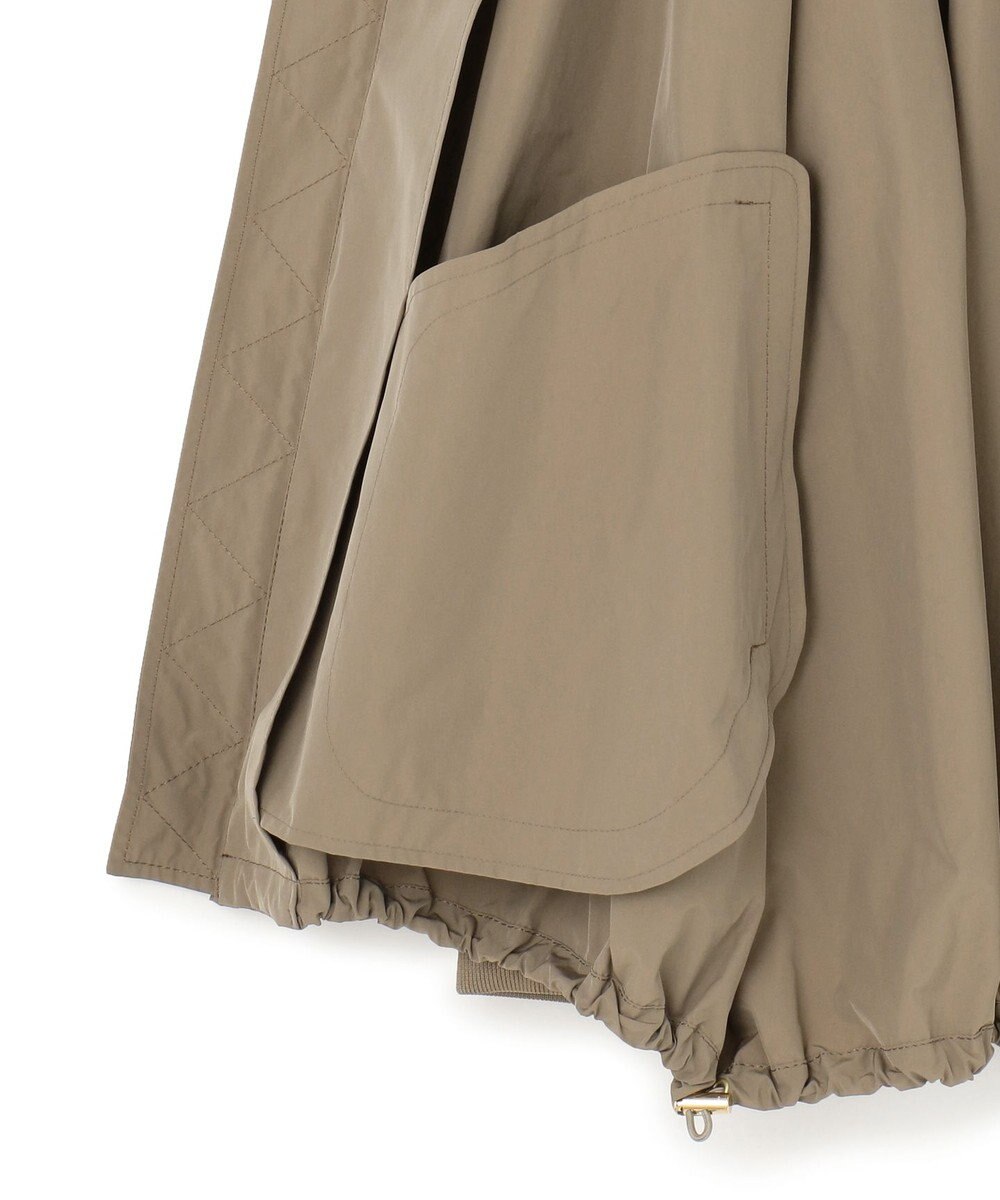 23区 L 【撥水加工】ソフトメモリータフタ ミドル丈 ブルゾン 