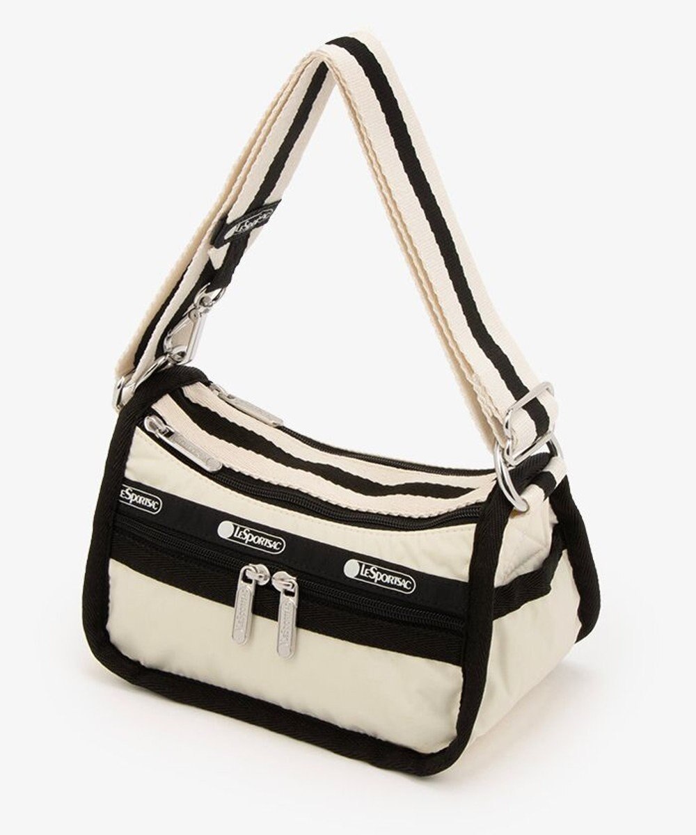 LeSportsac SMALL LOAF CROSSBODY/スペクテイターサンドバー/ブラック 