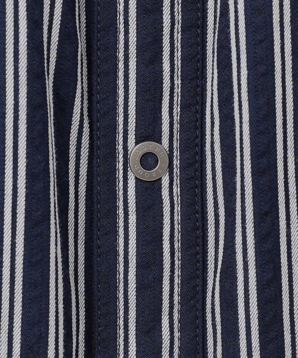 JOSEPH ABBOUD 【キングサイズ・オーガニックコットン/サスティナブル】JOE COTTON プリッセリバー リバーシブル シャツ 