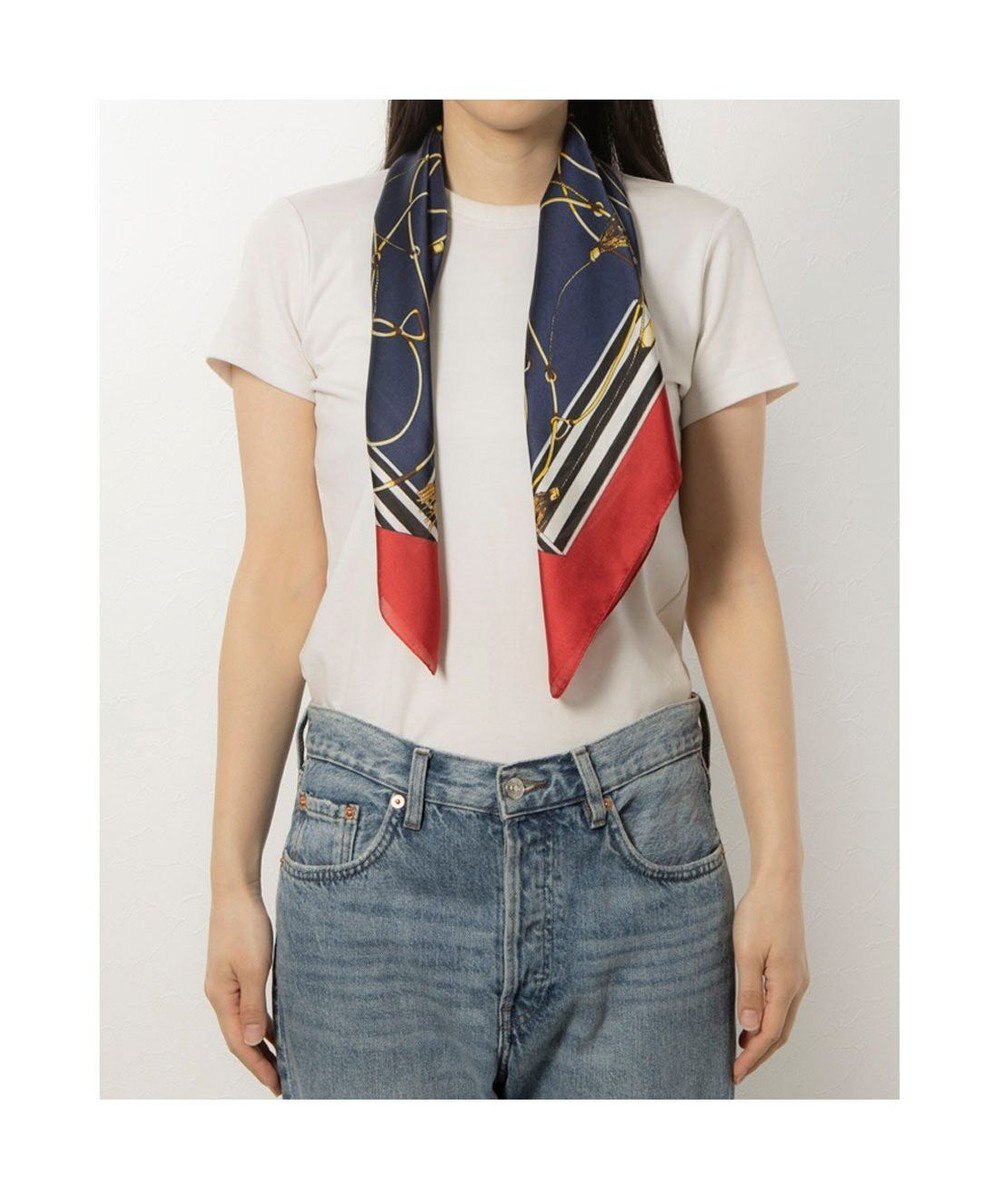 UNBILLION カシュネ cache nez / チェーン柄スカーフ 