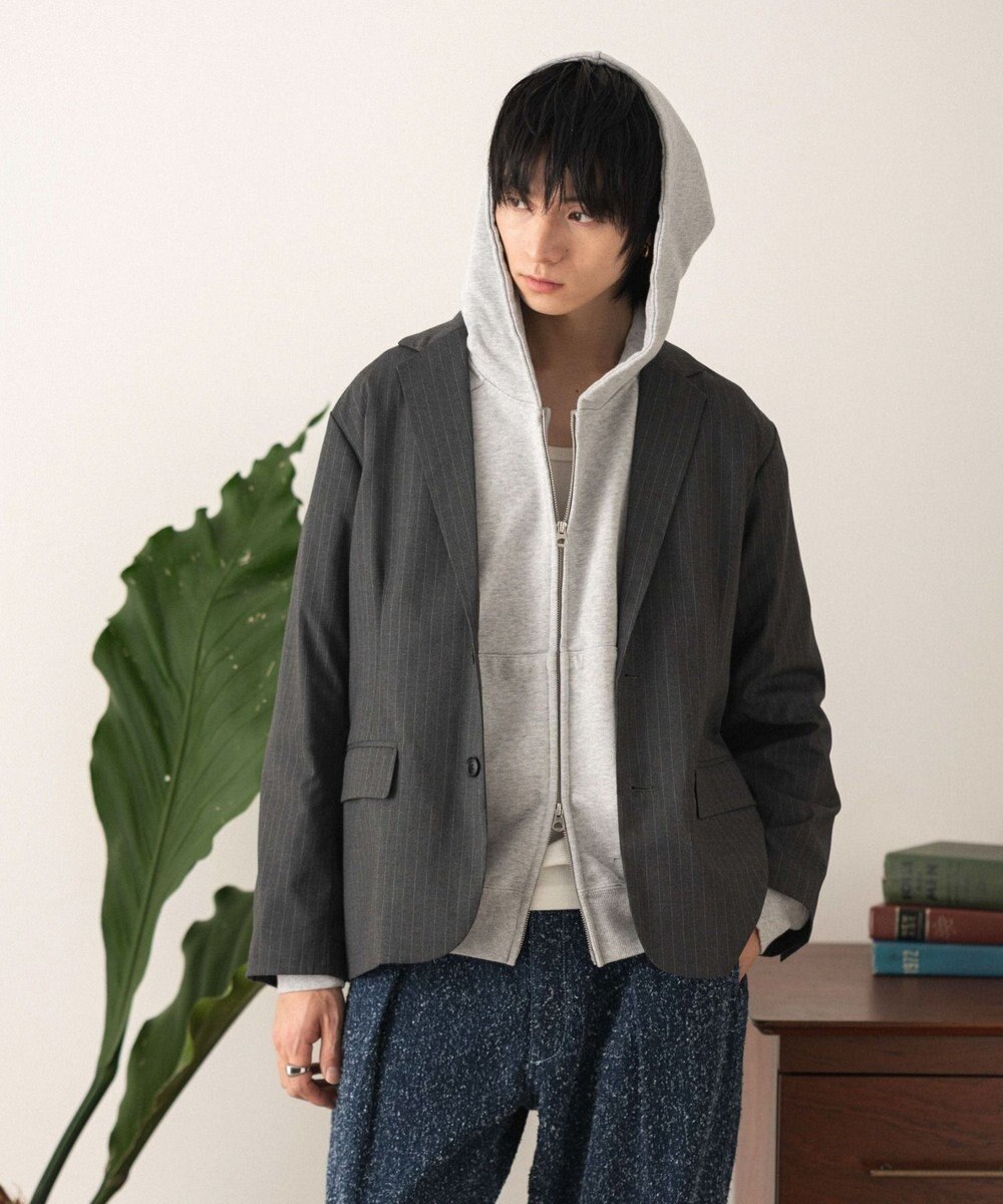 WEGO ショートZIPパーカー 