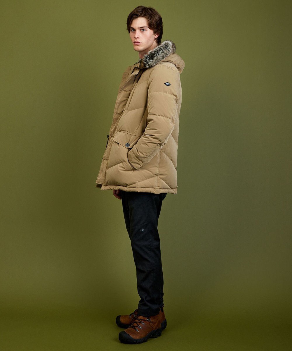 JOSEPH ABBOUD MOUNTAIN 【ECO撥水/ECOファー/9ポケット/ユニセックス】ＰＥ／ＮＹピーチダウン コート 