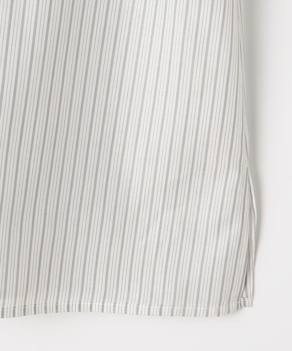 ANY SIS 【洗える】シャーリングフリルスタンド ブラウス 