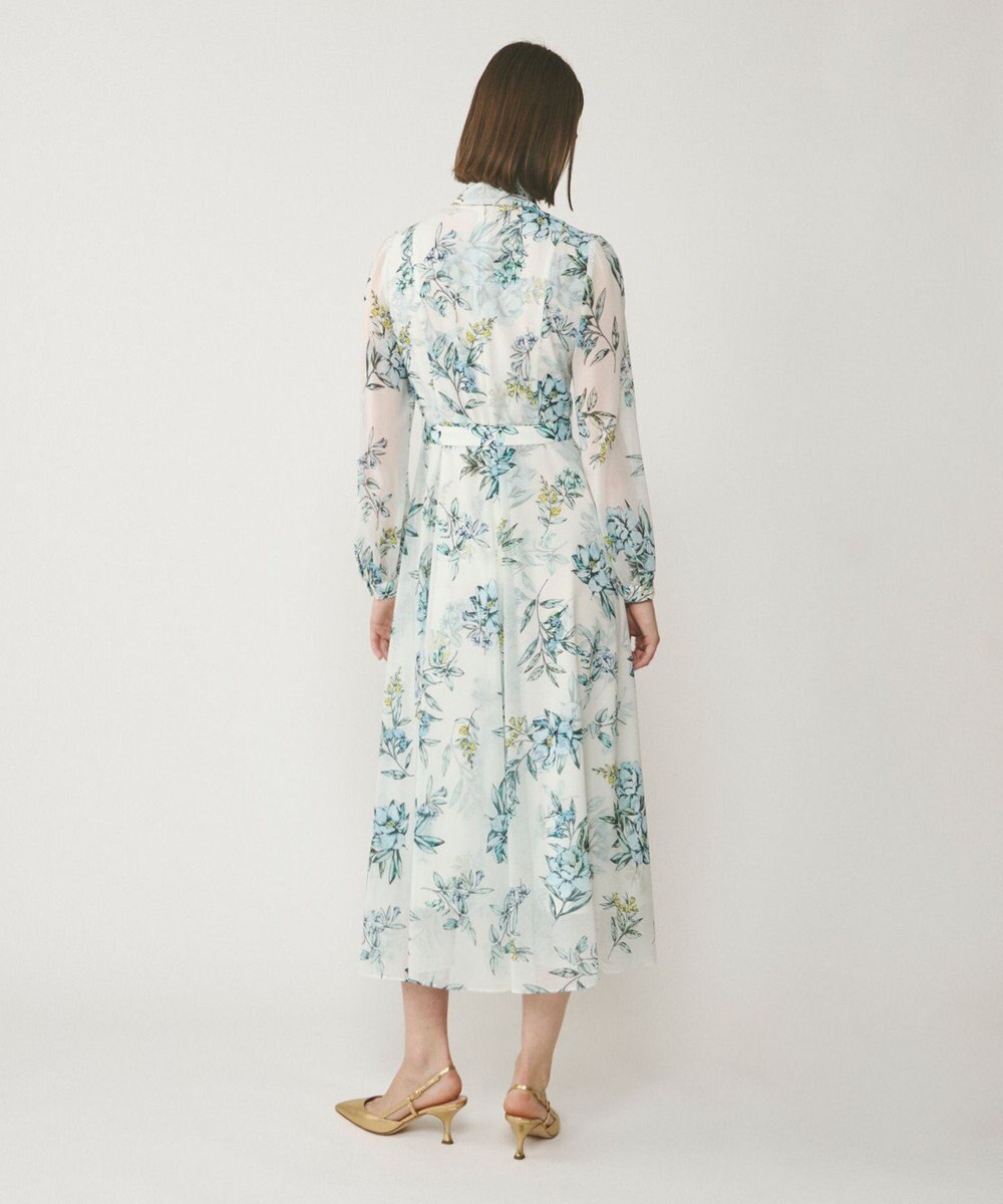 GRACE CONTINENTAL フラワーレイヤーワンピース 