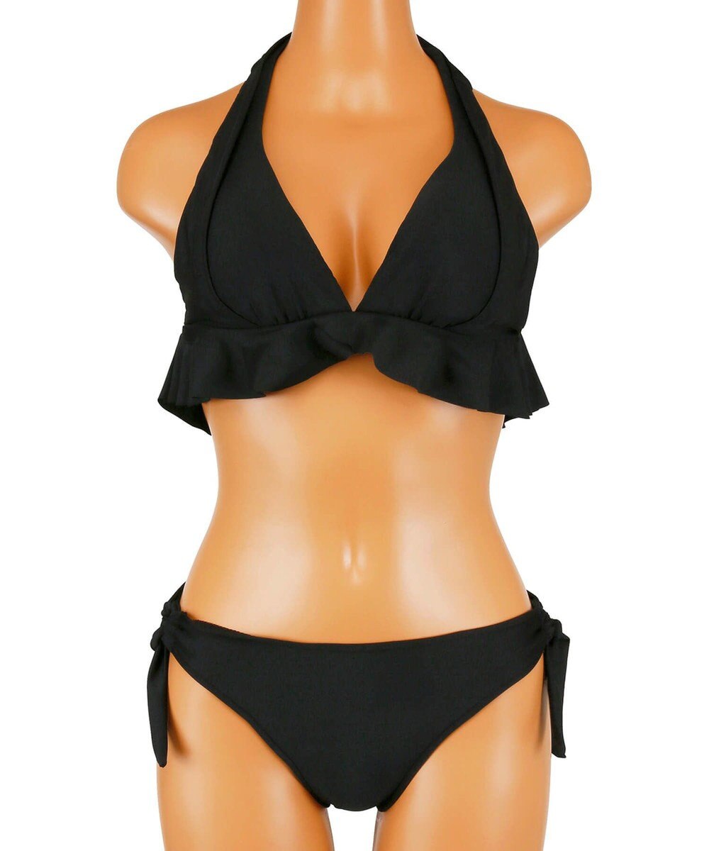 San-ai Resort（三愛水着楽園） 【SALE】ナチュラルだけどしっかり盛れる【ナチュラルアップブラ】Solidノンワイヤービキニ　7M・9M 