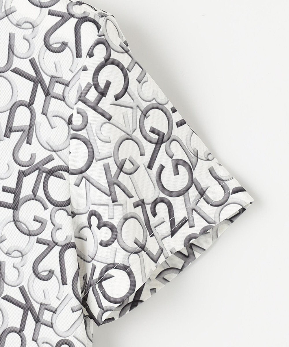 23区GOLF 【WOMEN】【吸水速乾・UVケア】ＭＯＶＥロゴ カノコ 半袖シャツ 