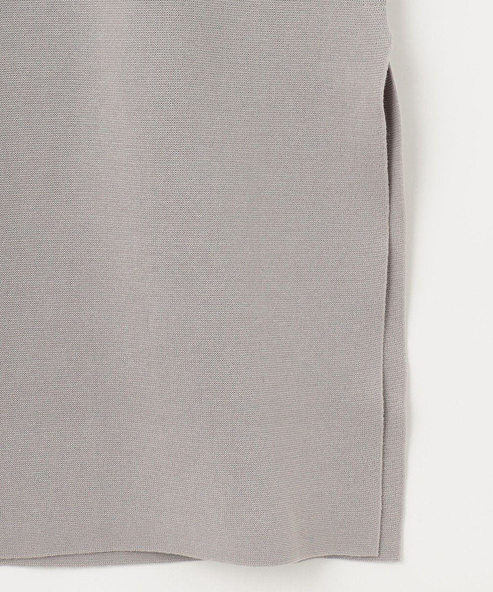 自由区 L 【洗える/セット着用可】ドライコットンハイゲージブラウスライク ニット 