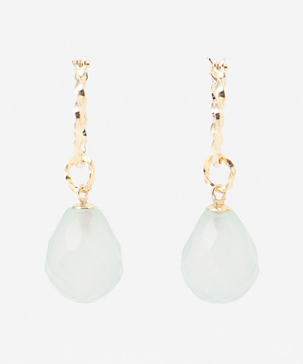 TOCCA 【WEB限定】LEGAME PIERCED EARRINGS S K10 天然石 ピアス S 