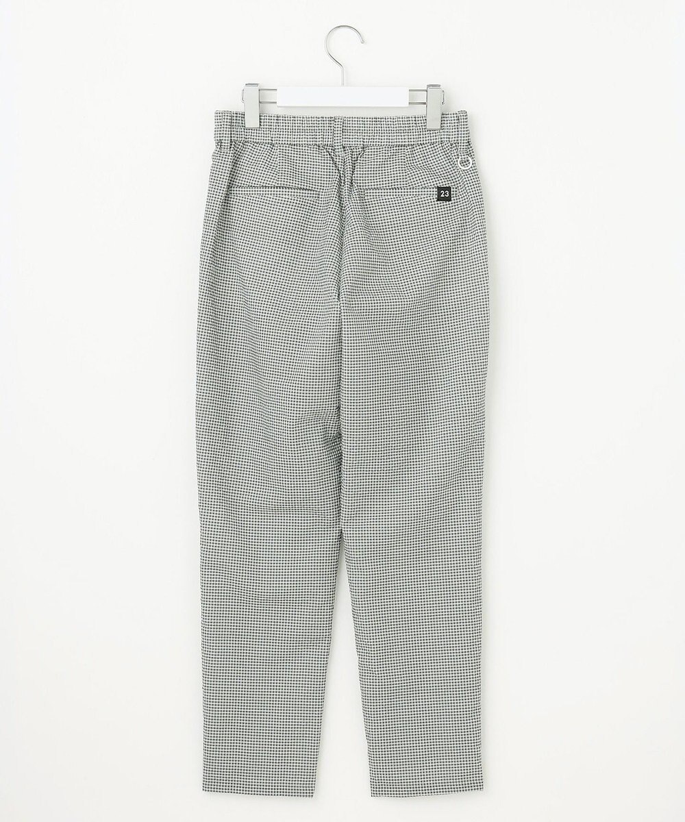 23区GOLF 【WOMEN】【撥水】ギンガムサッカー テーパードパンツ 