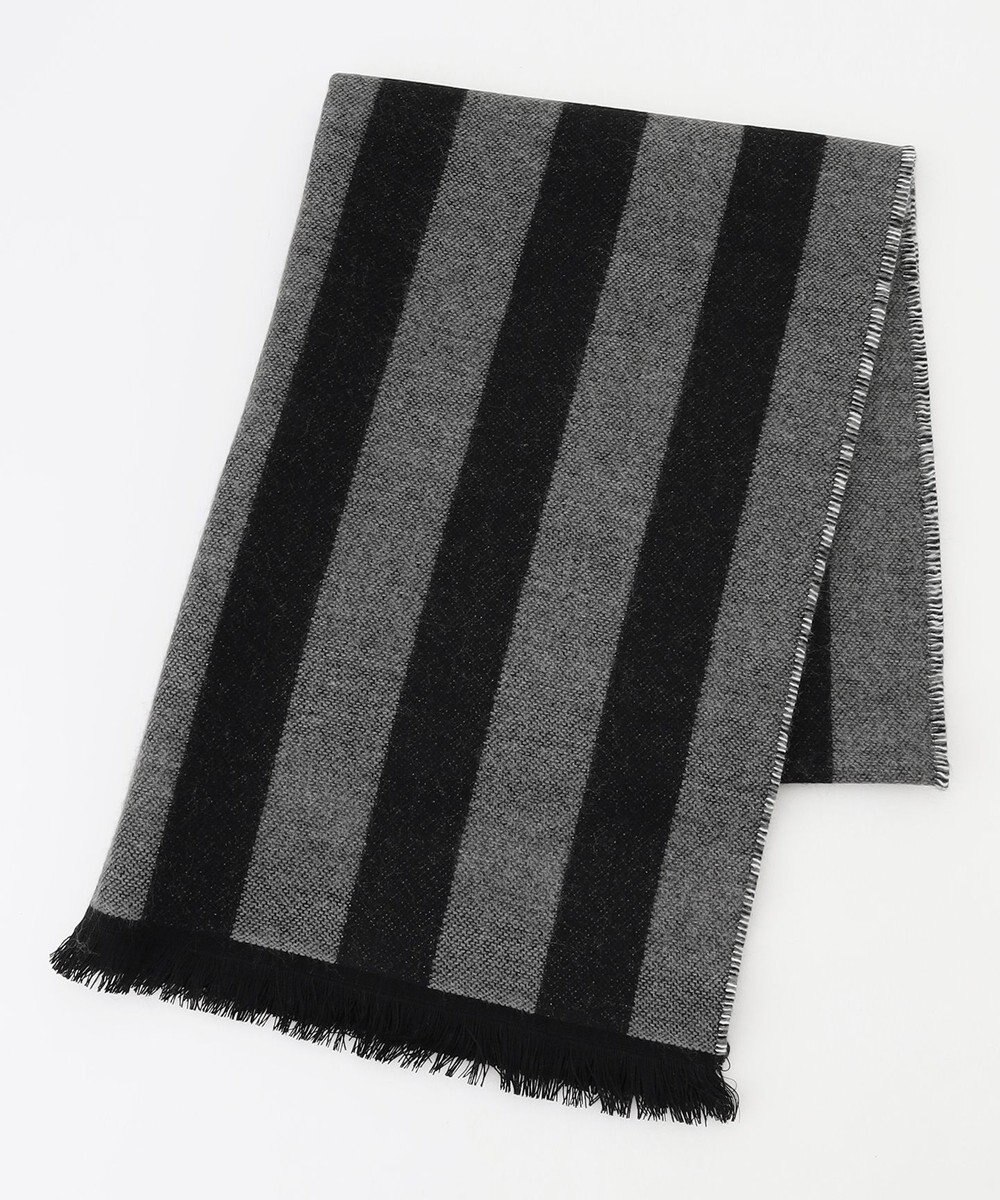 JOSEPH ABBOUD 【ブランド30周年記念・フランス製】アメリカンフラッグパターンストール 