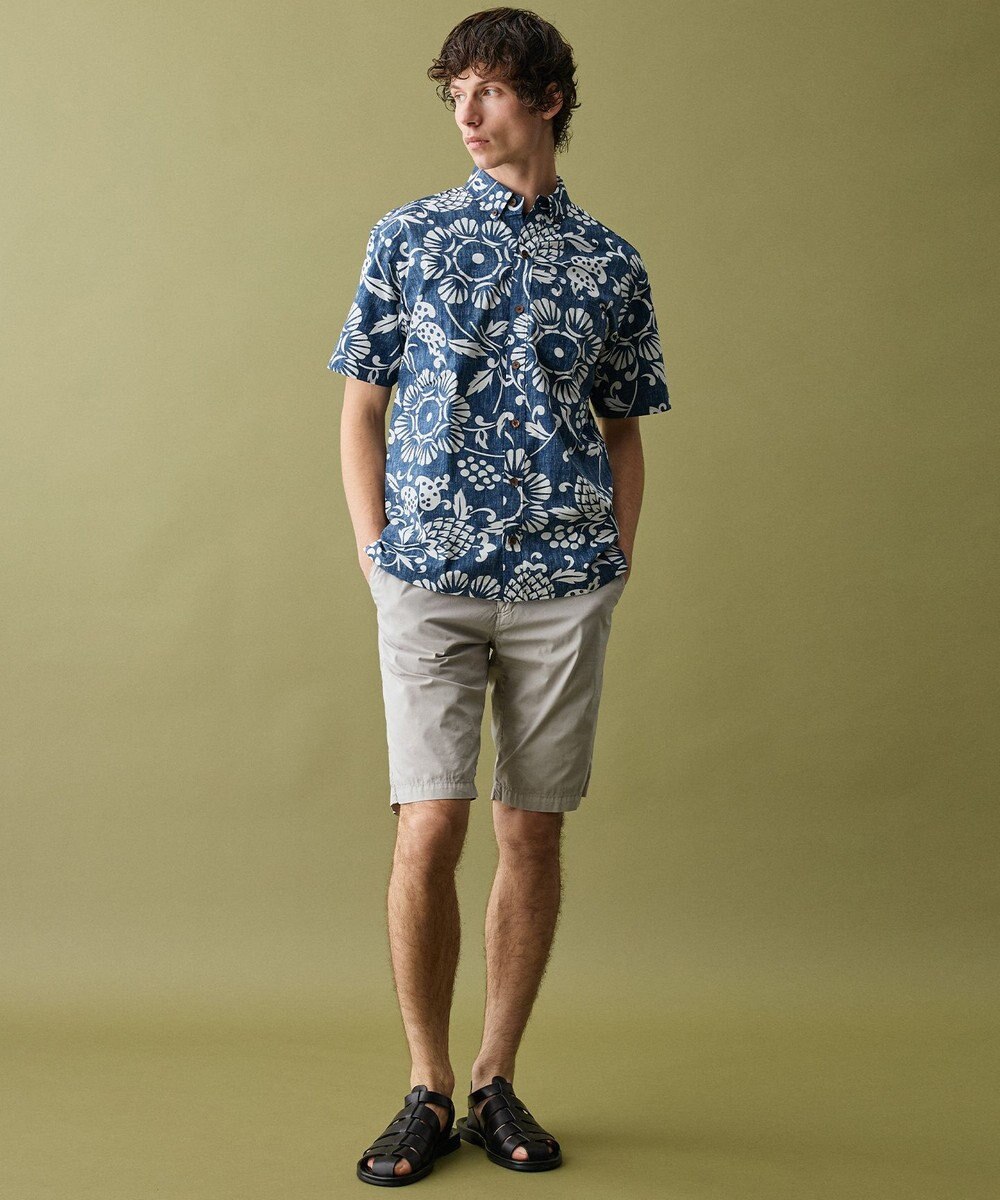 JOSEPH ABBOUD 【老舗アロハシャツブランドとコラボ・限定色あり】カハラアロハ シャツ 