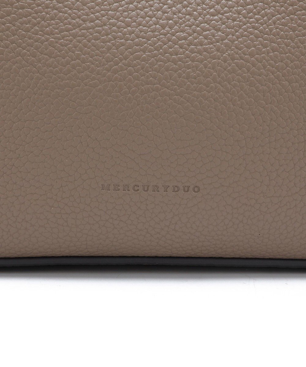 style code 【MERCURYDUO/マーキュリーデュオ】両アオリポケット　ハンドバッグ　キーリングチャーム付き 