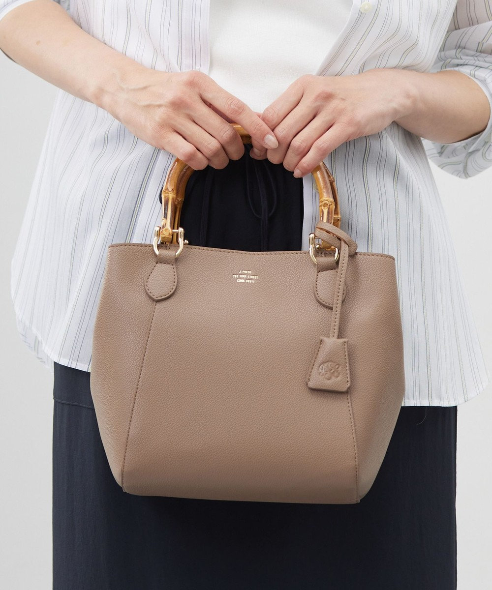 J.PRESS LADIES 【2way】バンブー バッグ 