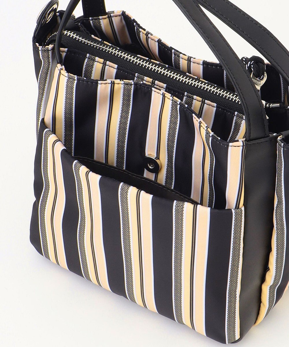 Y'SACCS マルチストライプ すっきりトート Sサイズ 