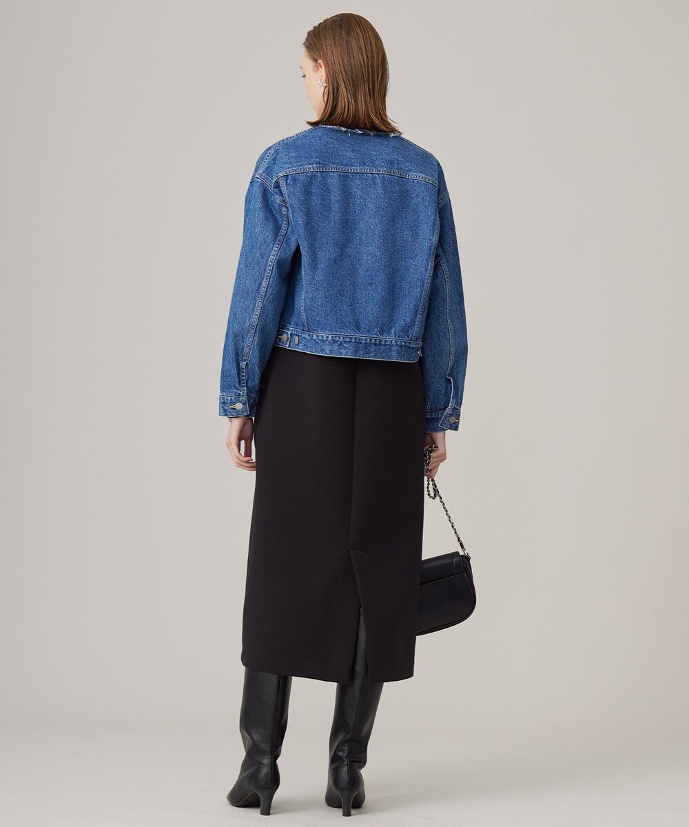 ICB L 【CLASSY.1月号掲載・洗える】ウォーターリサイクルデニム ジャケット 