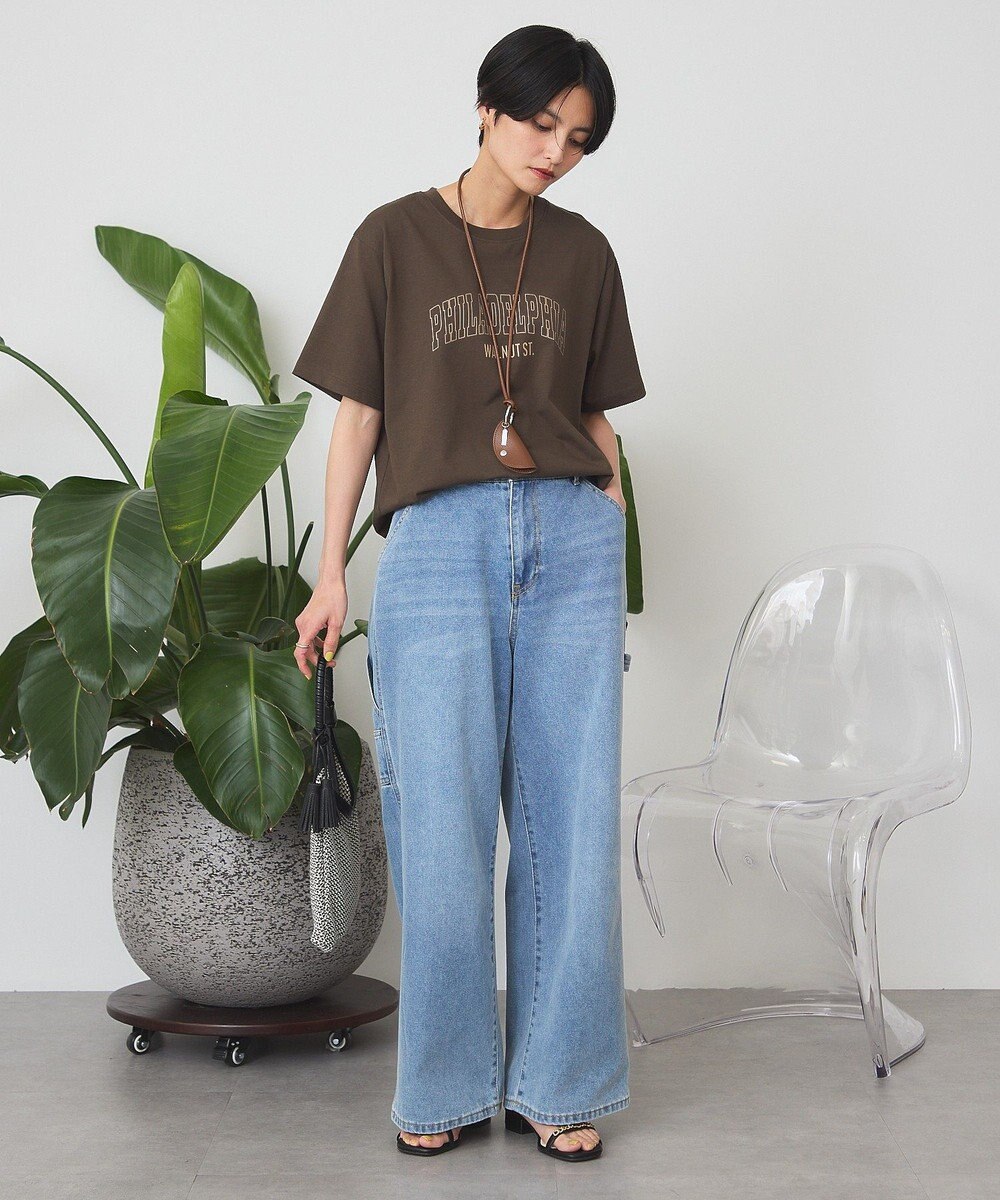 AMERICAN HOLIC 【マルチ機能】カレッジロゴＴシャツ 