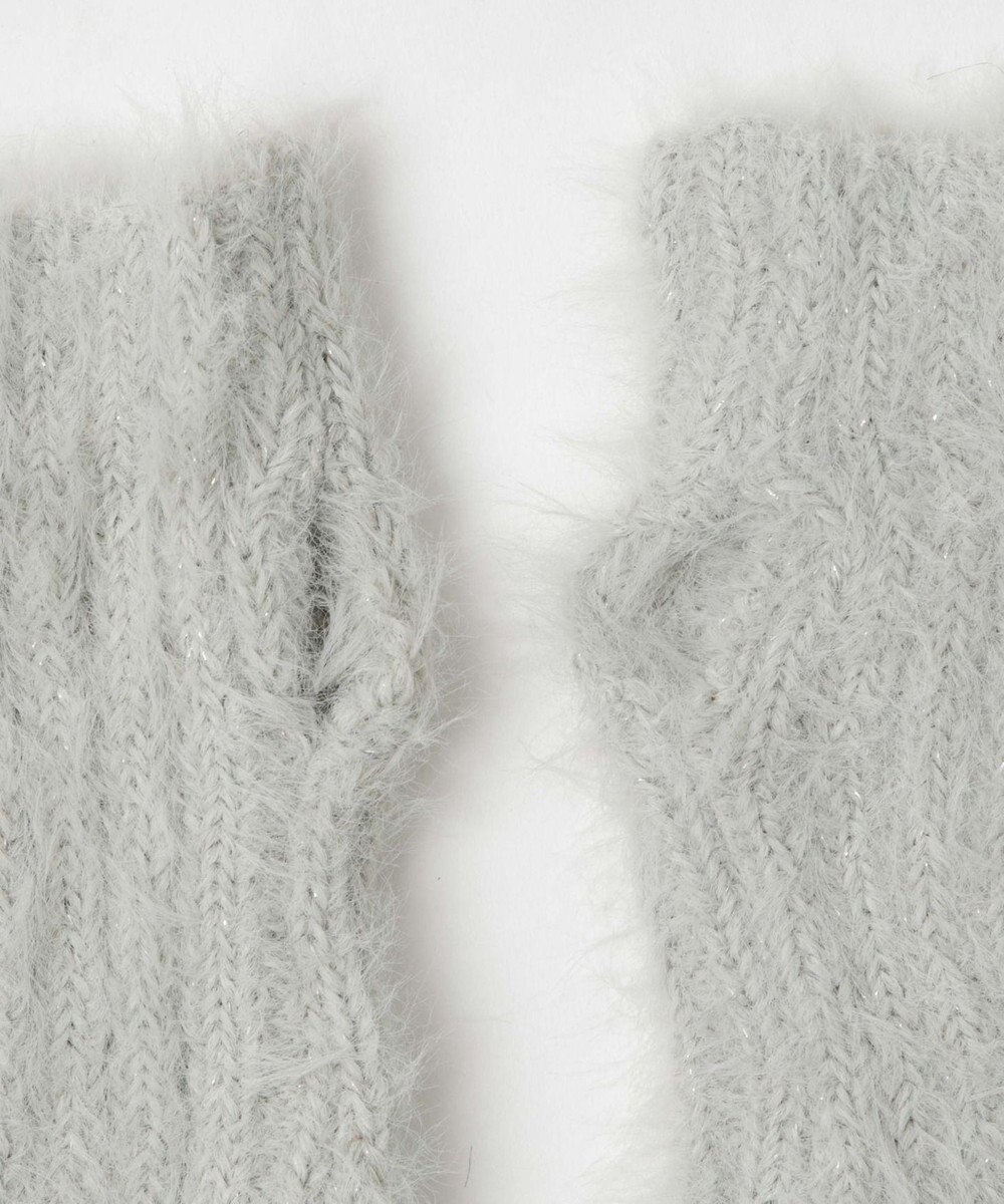 WEGO キラキラファーアームカバー 