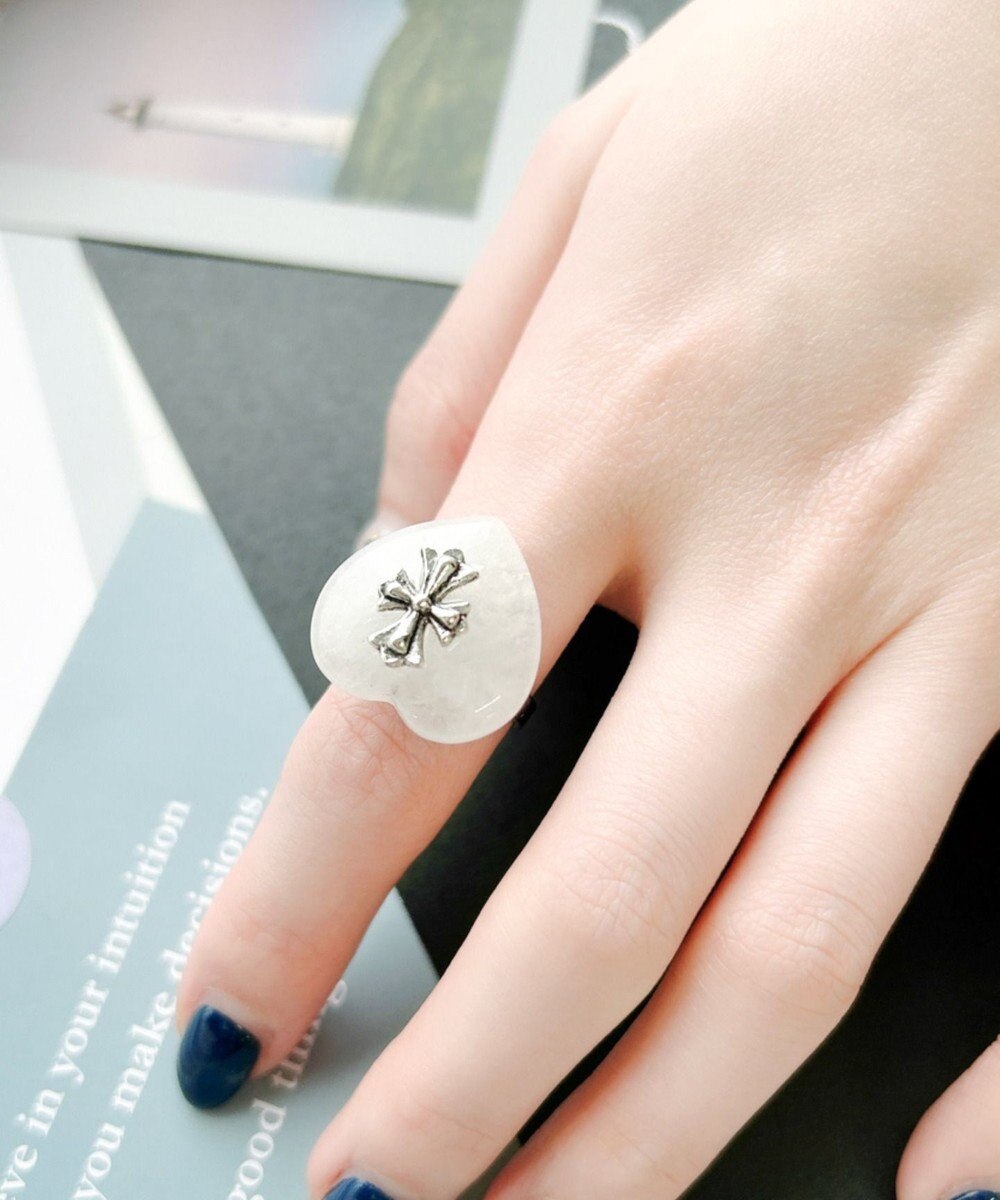 WEGO Lクロスハートリング 