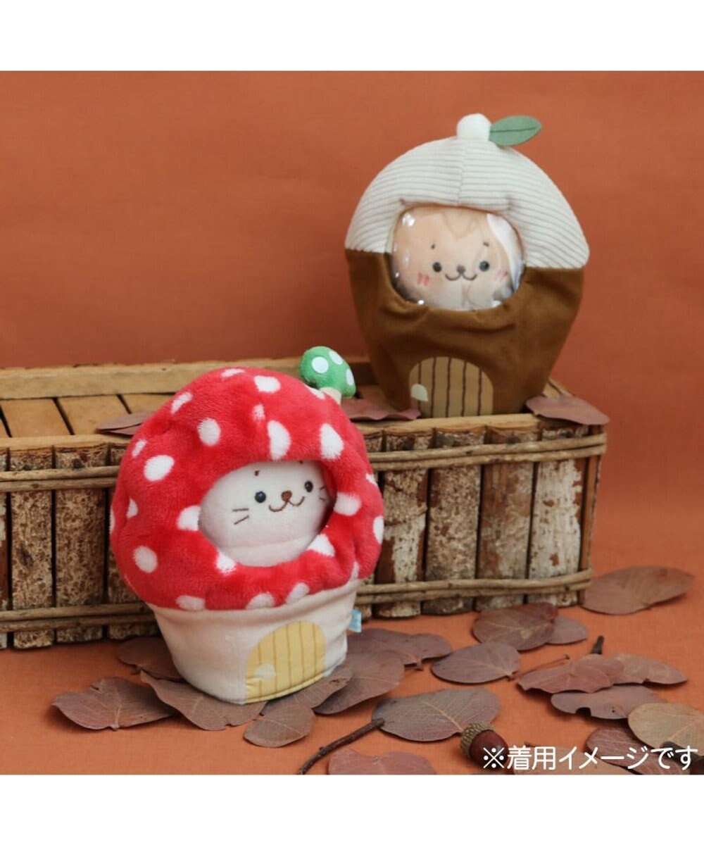 Mother garden しろたん ついてきちゃうしろたん マスコット用 着せ替えカバー  《どんぐりのおうちカバー》 