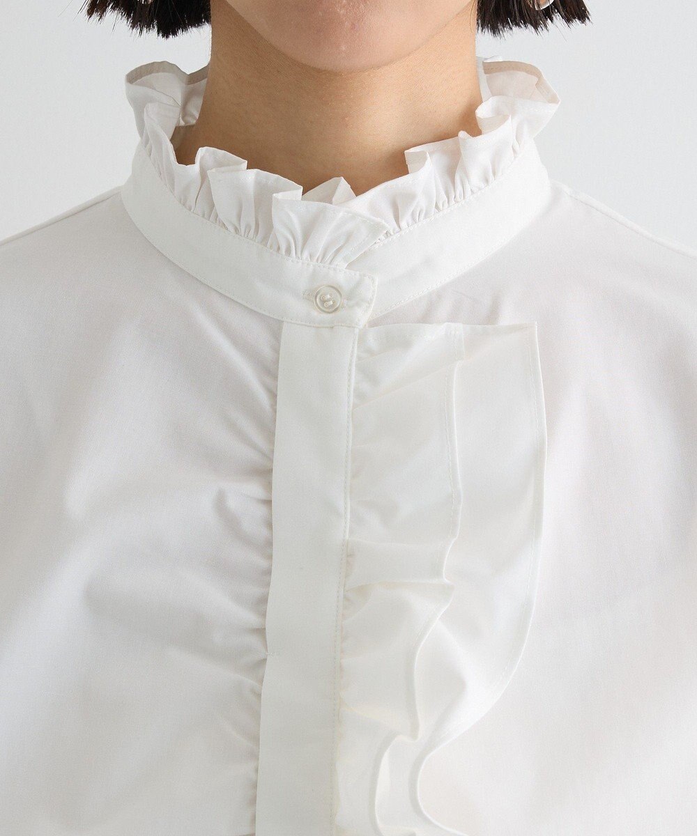 Green Parks フリルブラウス 