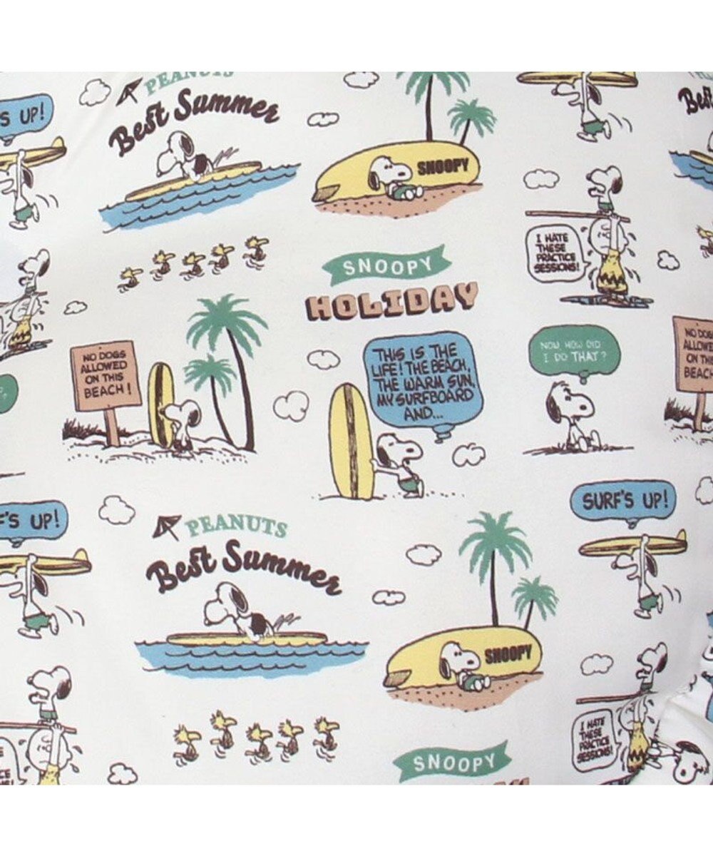 PET PARADISE スヌーピー サーフ柄 クール カドラーベッド LL（100×70cm） 