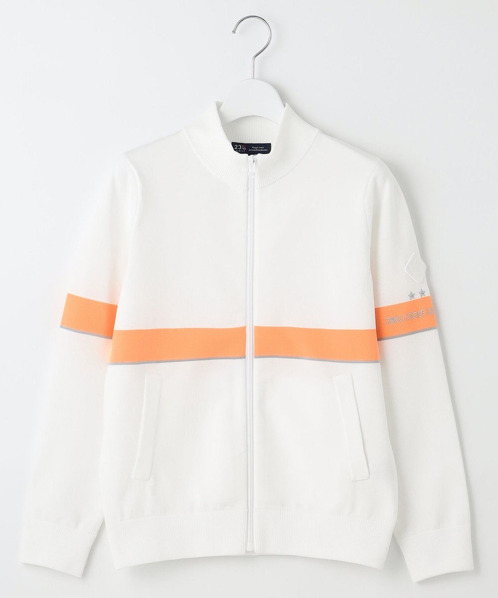 23区GOLF 【WOMEN】ニットブルゾン 