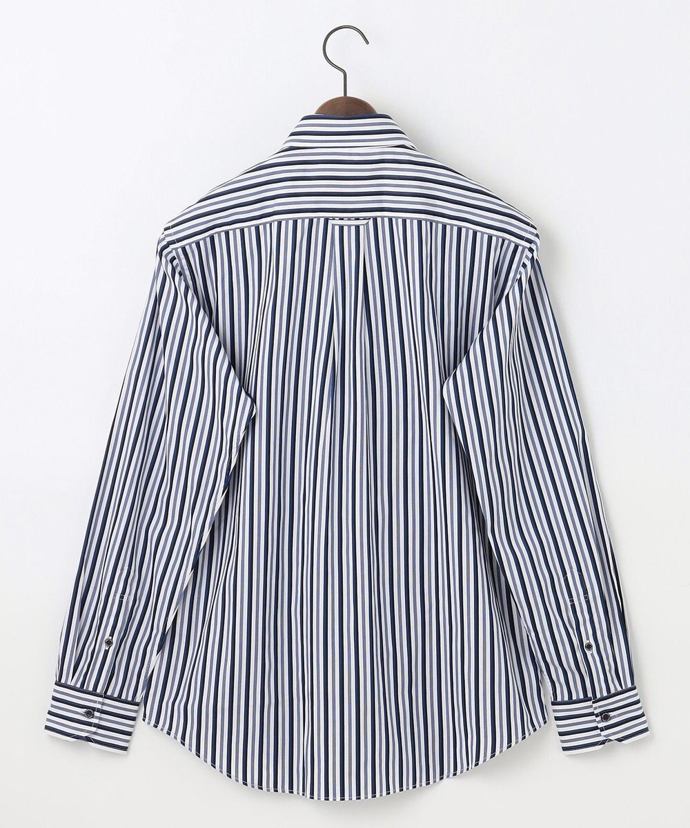 JOSEPH ABBOUD 【オーガニックコットン・柔らかな肌触り】カラーストライプ シャツ 