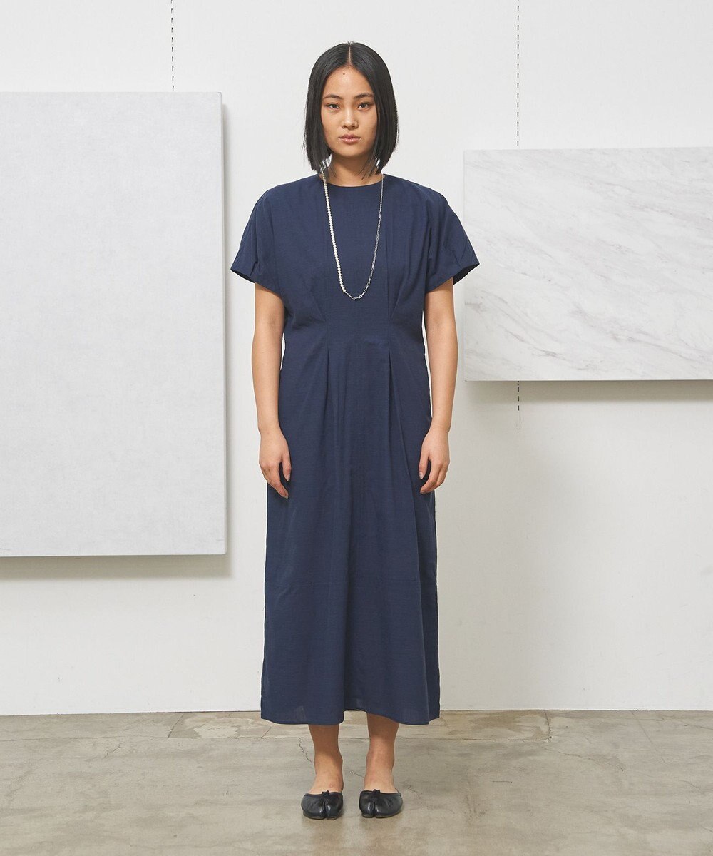J.PRESS YORK STREET 【WOMEN】リネンライクイージーフィット ワンピース 
